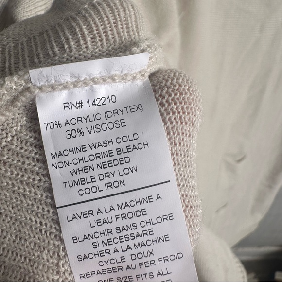 Mersea Catalina Poncho Sweater - Picture 10 of 11